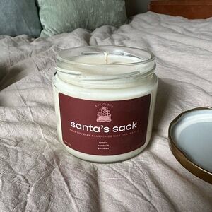 Santa's Sack Candle